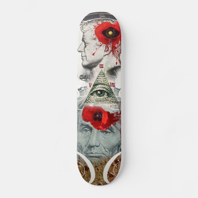 a. opium for the masses ~ skateboard (Front)