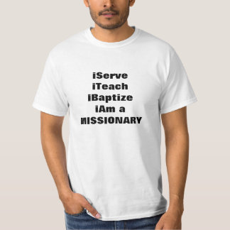 A P-DAY shirt for LDS missionaries.