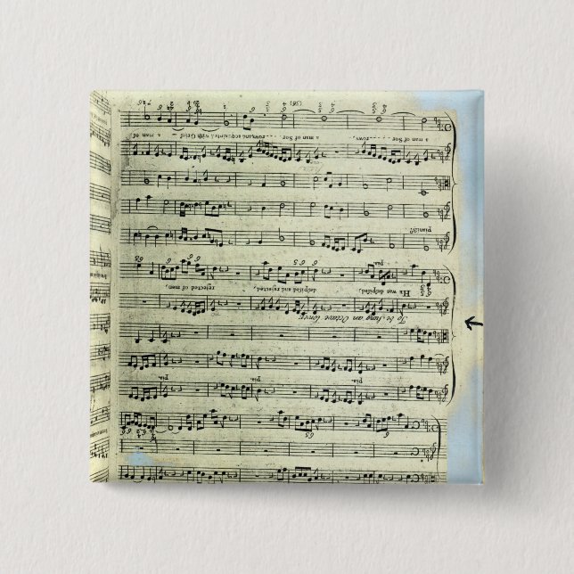 A page from one of the only two copies 15 cm square badge (Front)