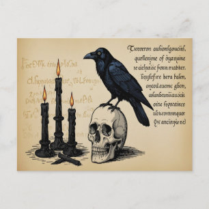 A Page from the Book of Magic Postcard