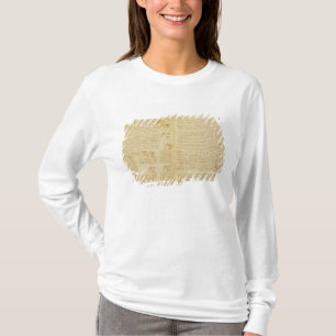 A page from the Codex Leicester, 1508-12 T-Shirt