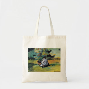 A Painter At Work - Paul Cezanne - c1874 Tote Bag