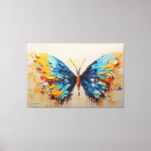 a painting of a butterfly