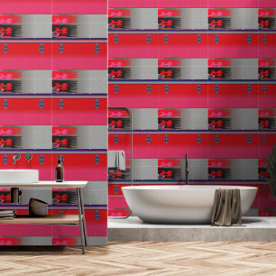 a painting of a woman in a pink dress wallpaper