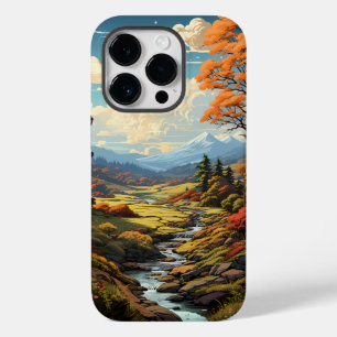 A Painting of Forest Landscape Case-Mate iPhone 14 Pro Case