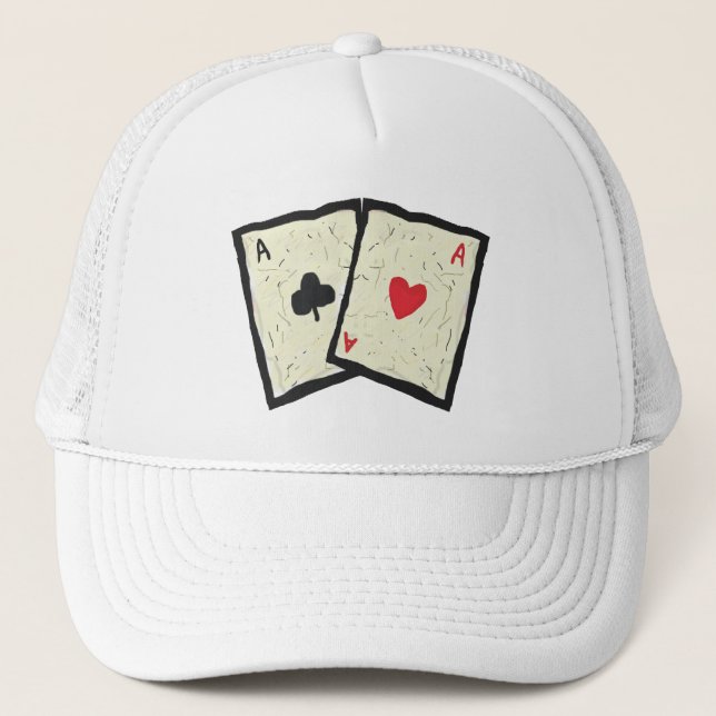 A Pair Of Aces Trucker Hat (Front)
