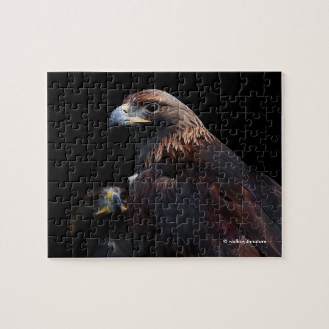 A Pair of Beautiful Golden Eagles Jigsaw Puzzle (Horizontal)