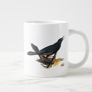 A Pair of Boat-Tailed Grackles Large Coffee Mug