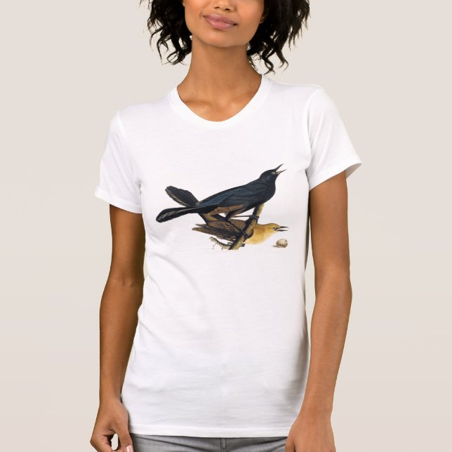A Pair of Boat-Tailed Grackles T-Shirt (Front)