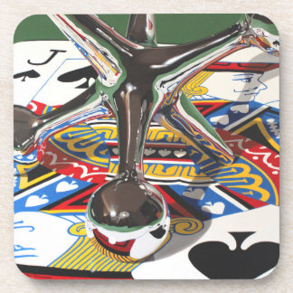 A Pair of Jacks, Plastic coasters with cork back