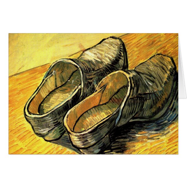A Pair of Leather Clogs by Vincent van Gogh (Front Horizontal)