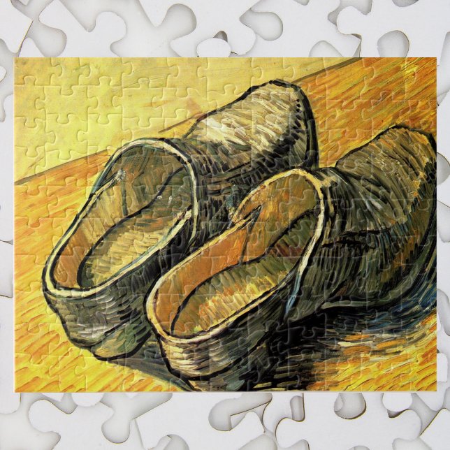 A Pair of Leather Clogs by Vincent van Gogh Jigsaw Puzzle (Creator Uploaded)