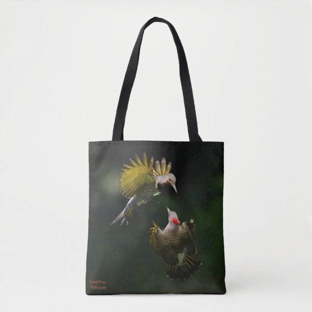A Pair of Northern Flickers   Tote Bag (Front)
