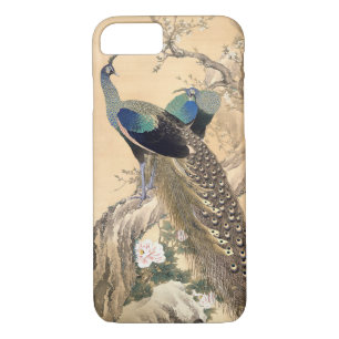 A Pair of Peacocks in Spring 1901 Japanese Art iPhone 8/7 Case