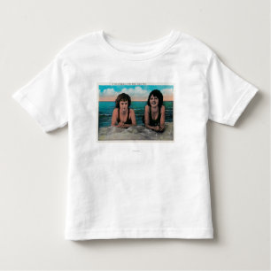 A Pair of Queens on the Beach, Ocean Park Toddler T-Shirt