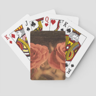 A pair of roses in sketch3 playing cards