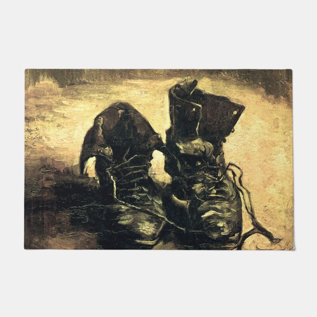 A Pair of Shoes - Van Gogh Doormat (Front)