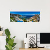 A Panorama of Avalon on Catalina Island Poster (Home Office)