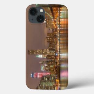 A panorama of the New York City skyline iPhone 13 Case