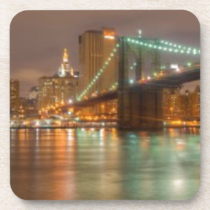 A panorama of the New York City skyline Coaster