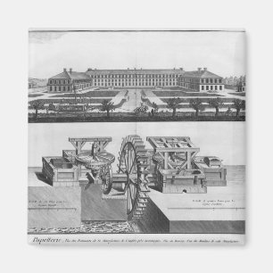 A paper mill magnet