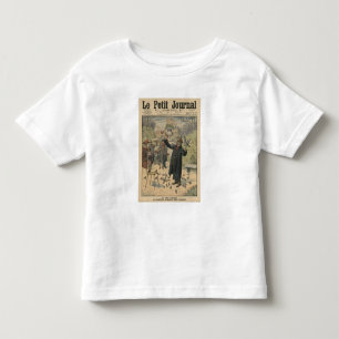 A Parisian type, the bird charmer of the Toddler T-Shirt
