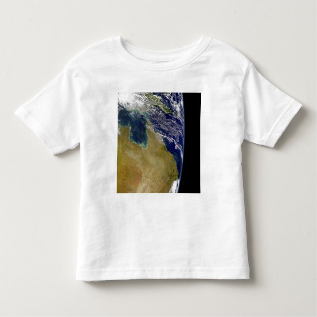 A partial view of Earth showing Australia Toddler T-Shirt (Front)