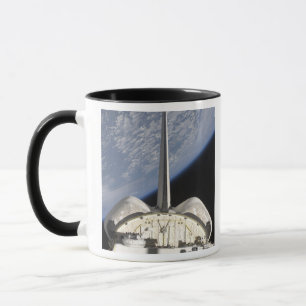 A partial view of Space Shuttle Endeavour Mug