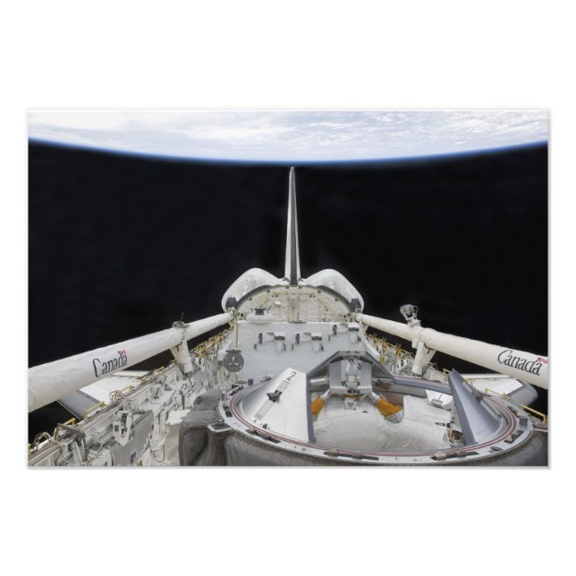 A partial view of Space Shuttle Photo Print (Front)