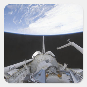 A partial view of the Tranquillity node Square Sticker
