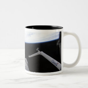 A partial view of the Tranquillity node Two-Tone Coffee Mug