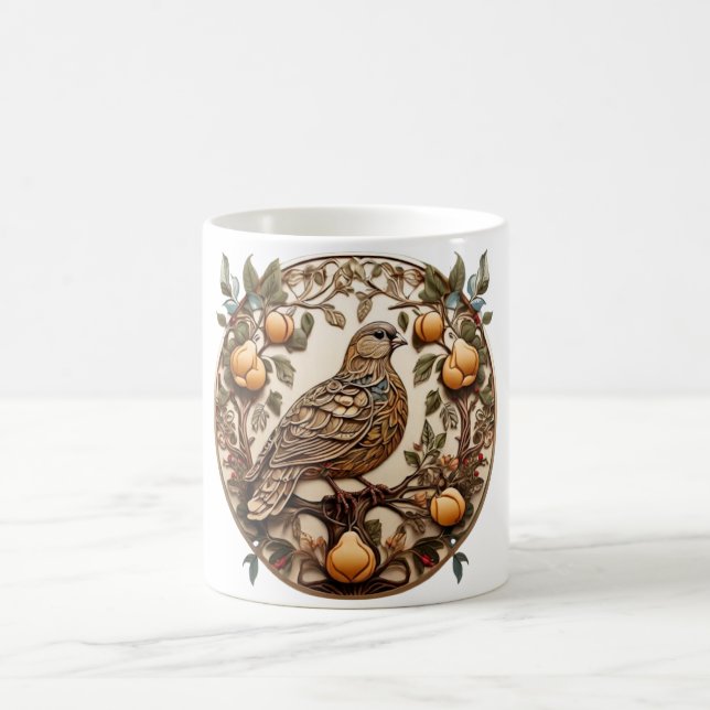 A PARTRIDGE IN. A PEAR TREE COFFEE MUG (Center)