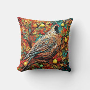 A Partridge In A Pear Tree Cushion