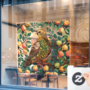 A Partridge In A Pear Tree Cut-Out Stencil-Style