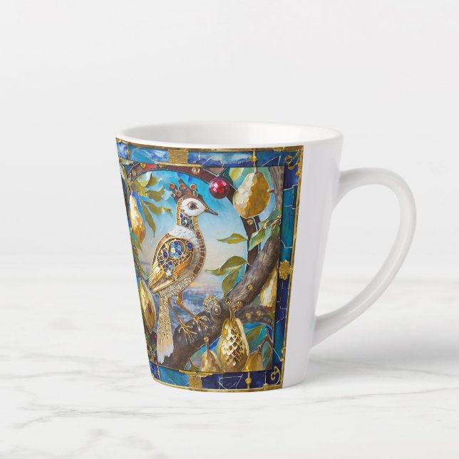 A Partridge in a Pear Tree Latte Mug (Right)