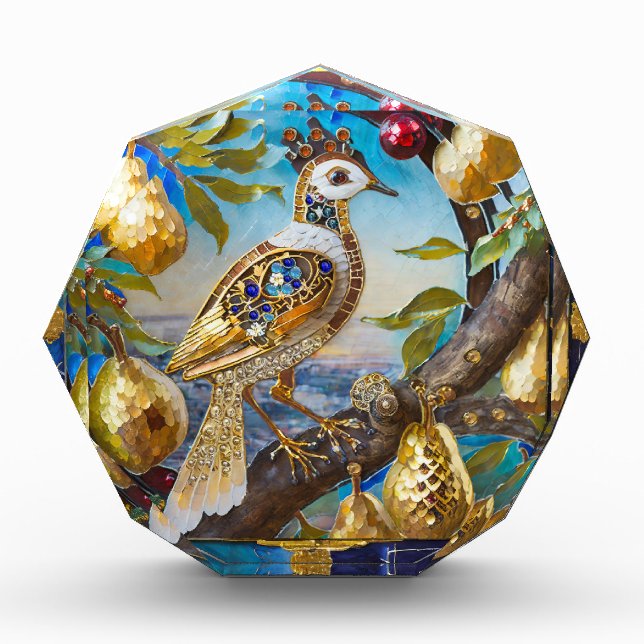 A Partridge in a Pear Tree Photo Block (Front)