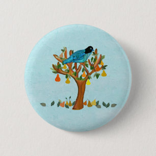 A Partridge in a Pear Tree Pin