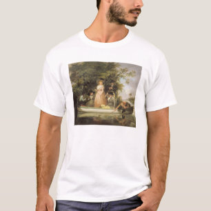 A Party Angling (oil on canvas) T-Shirt