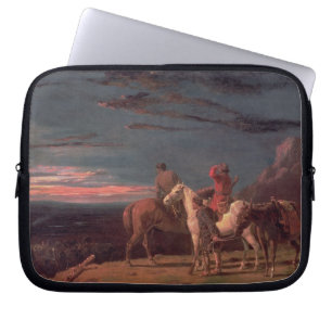 A Party of Explorers, 1851 (oil on canvas) Laptop Sleeve
