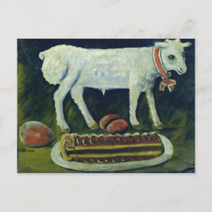 A paschal lamb, 1914 postcard