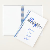 A Path for Your Thoughts Spiral Notebook