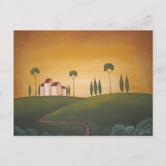 A Path In Tuscany Postcard