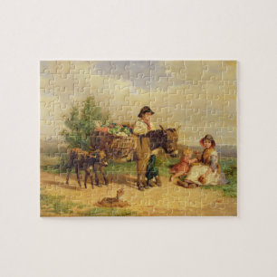 A Pause on the Way to Market Jigsaw Puzzle