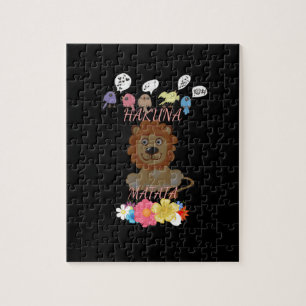 A Peaceful Kingdom: A Lion's Peaceful Moment Jigsaw Puzzle