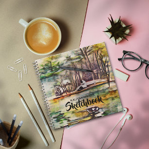 A Peaceful Lake Notebook