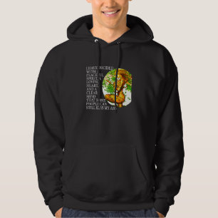 A Peaceful Spirit A Loving Heart And A Clear Mind  Hoodie