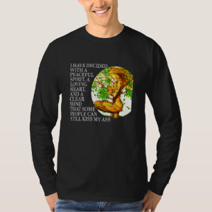 A Peaceful Spirit A Loving Heart And A Clear Mind  T-Shirt