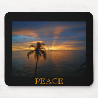 A Peaceful Sunset Mouse Pad