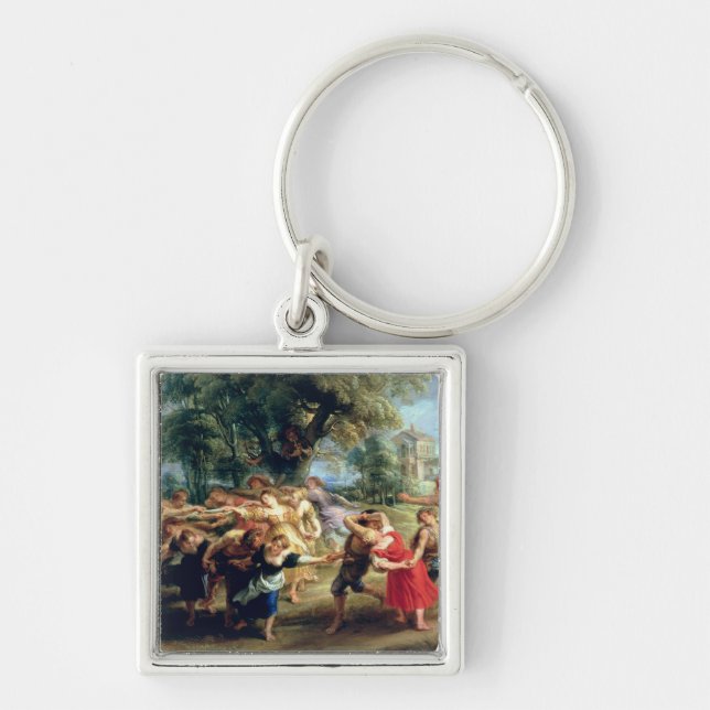 A Peasant Dance, 1636-40 Key Ring (Front)