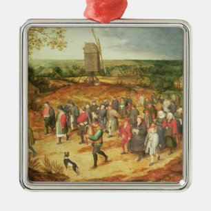 A Peasant Wedding Metal Tree Decoration